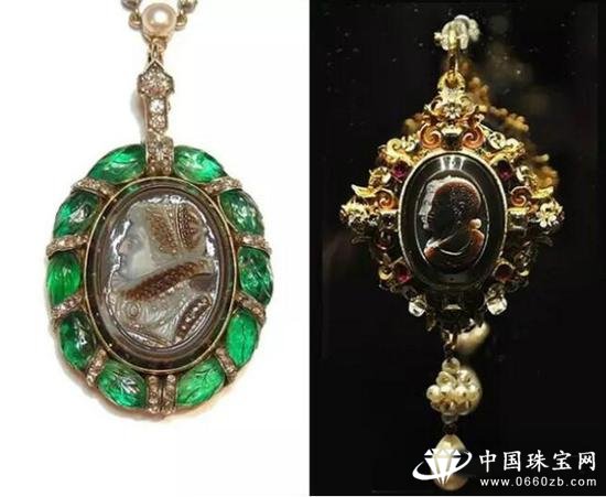 雕刻大师让Cameo玛瑙浮雕成为一件适合佩戴的经典珠宝饰品!