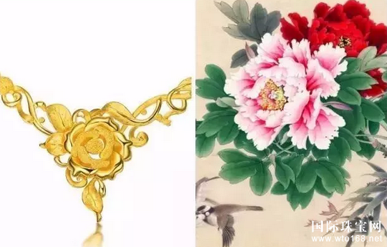 黄金首饰中的“名花”寓意大全